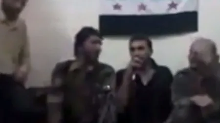 Mai mulți rebeli sirieni detonează accidental o bombă, în timp ce încercau sa-și facă un selfie - VIDEO