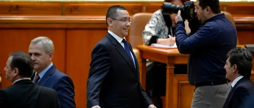 „Sufletește și pragmatic, Dragnea îl vrea pe Ponta șef la Camera Deputaților