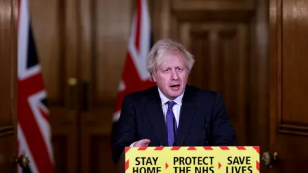 BREAKING NEWS. Boris Johnson: Mutația SARS-CoV-2 descoperită în Marea Britanie este probabil mai letală