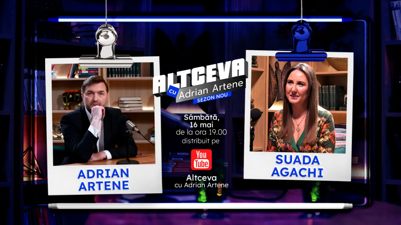 Dincolo de măști: Suada Agachi descifrează hărțile destinului la podcastul „Altceva cu Adrian Artene”! Cum ne trădează trăsăturile feței