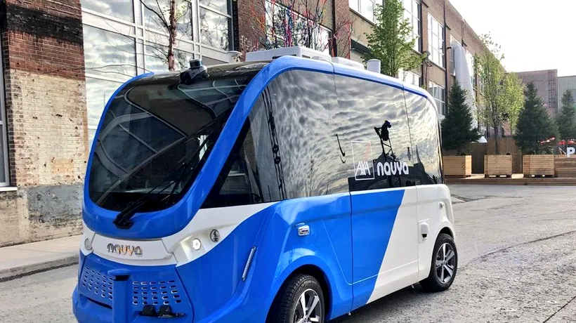 Testele cu un autobuz autonom au fost oprite într-o capitală europeană după ce vehiculul a lovit un pieton 