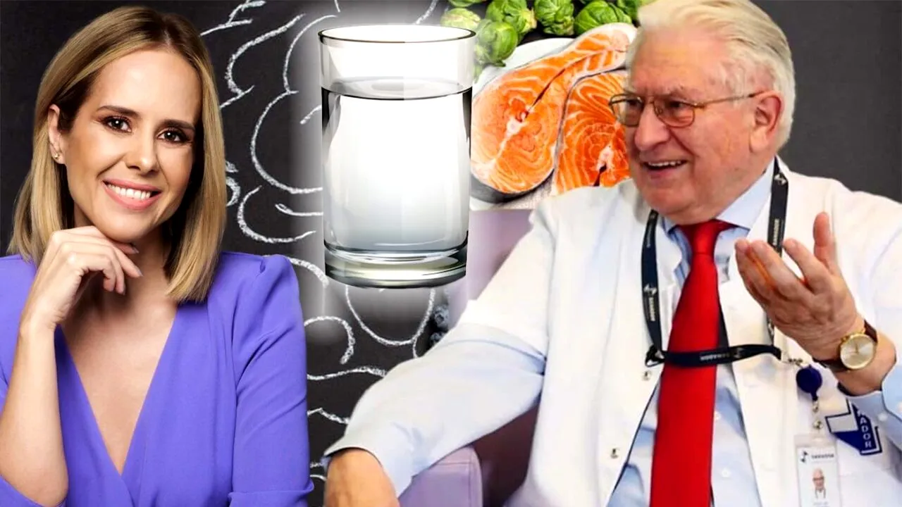 Nutriționistul Mihaela Bilic îl contrazice pe medicul Vlad Ciurea. Câtă apă trebuie să bem zilnic, de fapt