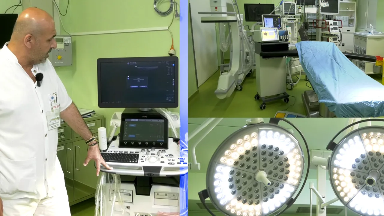 VIDEO | Secția Chirurgie Vasculară a Spitalului de Urgență „Sfântul Ioan”, dotată cu aparate moderne. „Ne ajută foarte mult la operațiile majore” (P)