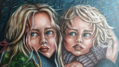 O pictoriță din Brașov va avea prima expoziție într-o galerie de artă din București. Cum arată tablourile și care este analiza unui critic de artă