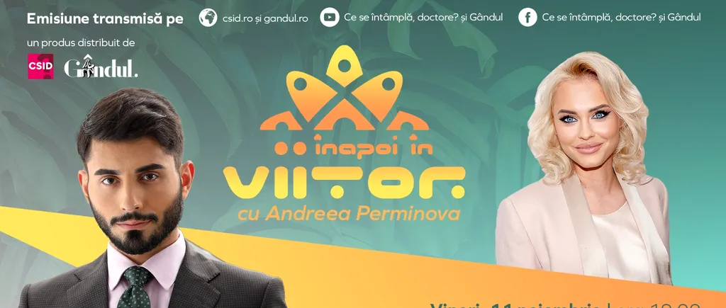 Matei Ladea este invitat la ,,Înapoi în viitor’’, vineri, 11 noiembrie, de la ora 19:00