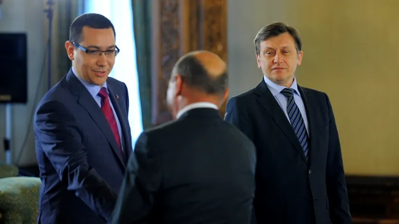 Crin Antonescu și Victor Ponta recunosc că s-au întâlnit în secret, la Palatul Cotroceni, cu Traian Băsescu