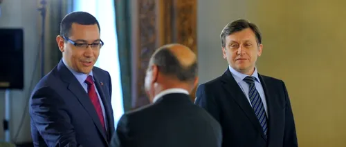 Crin Antonescu și Victor Ponta recunosc că s-au întâlnit în secret, la Palatul Cotroceni, cu Traian Băsescu