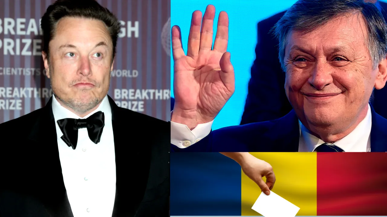 Crin Antonescu, candidatul PSD-PNL-UDMR, îl sfătuiește pe miliardarul Elon Musk să nu interfereze în alegerile prezidențiale din luna mai