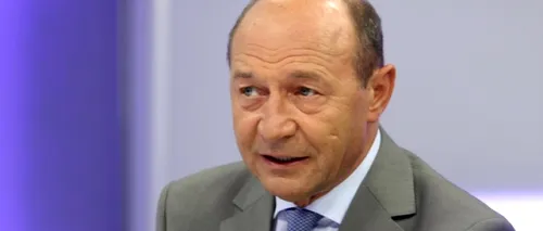 Anunțul lui Băsescu despre candidatura la Primăria Capitalei