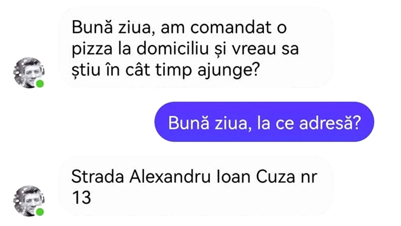 Bancul de joi | Pizza la domiciliu