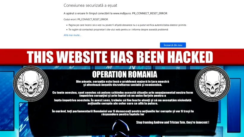 UPDATE | Ministerul Dezvoltării CONFIRMĂ că site-ul instituției a fost spart de hackeri. Ce s-a întâmplat cu informațiile publicate în rețea