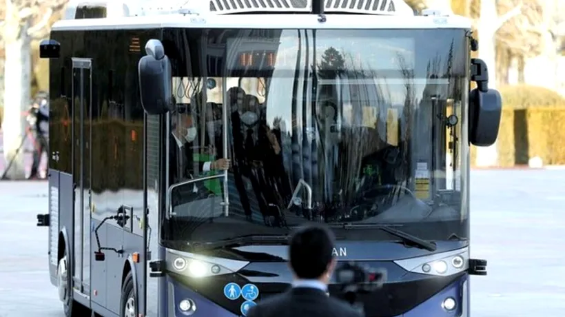 Turcia a testat autobuzul electric fără şofer. România, singura țară din Europa care l-a comandat