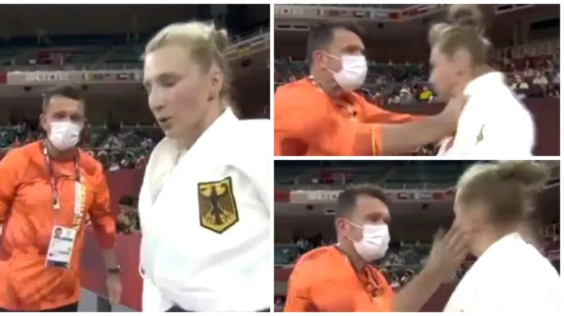 O luptătoare de judo din Germania a fost pălmuită de antrenorul său înaintea unei lupte de la Jocurile Olimpice