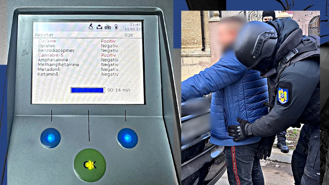 Ce a încercat să facă un tânăr de 22 de ani, DROGAT la volan, când a fost oprit de poliție, la Craiova