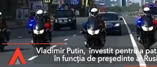 Putin, învestit pentru a patra oară în funcția de președinte al Rusiei