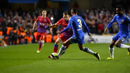 STEAUA a ratat calificarea în sferturile de finală ale Europa League după 1-3 cu CHELSEA, la Londra