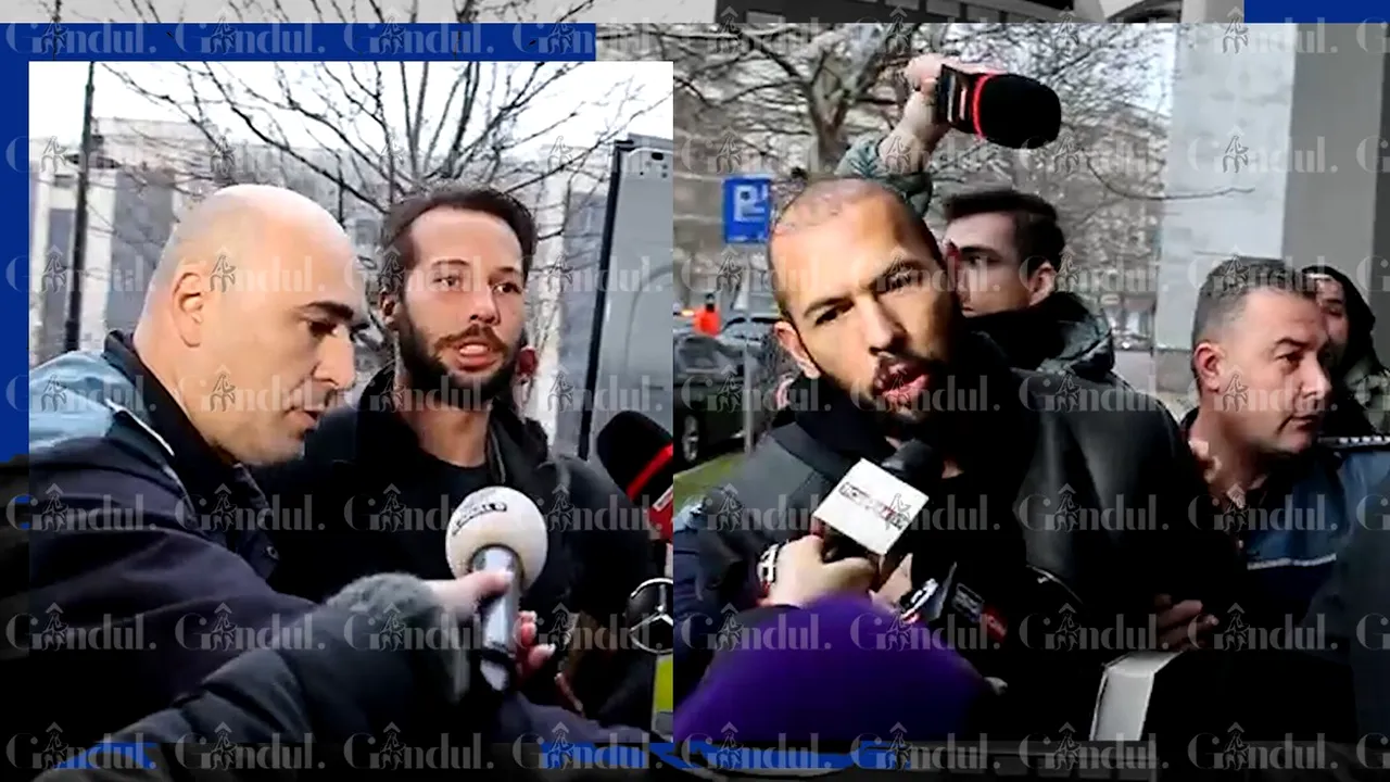 UPDATE | VIDEO: Frații Tate, scoși din nou din arest și duși la DIICOT / Tristan Tate: „Ce probe sunt împotriva noastră? Asta ar trebui să fie știrea zilei”