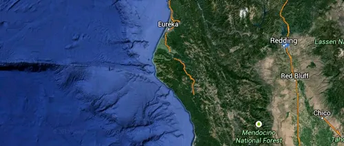 Cutremur de 5,3 grade în largul Californiei, în Oceanul Pacific