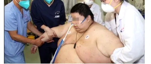 GALERIE FOTO. Un tânăr de 26 de ani s-a îngrășat 100 de kilograme în timpul în care a stat în carantină