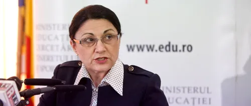 Andronescu: Este dincolo de instituția numită școală agresivitatea pe care elevii o manifestă