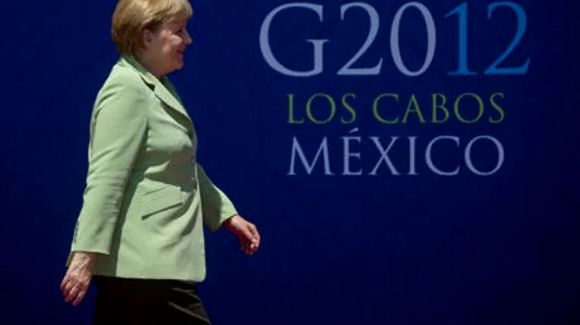 Merkel cere liderilor din G20 noi reglementări în sectorul financiar
