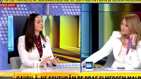 Anamaria Gavrilă: „Eu nu sunt aici pentru a deveni președintele României, acum este despre REVENIREA la turul doi”