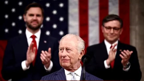 Discurs istoric al regelui Charles în Congresul SUA. Ce mesaje le-a transmis acesta lui Donald Trump și congresmenilor americani