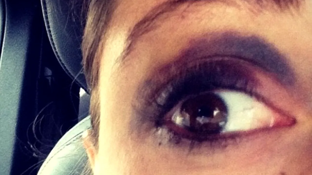 Imaginea postată de o actriță pe o rețea de socializare