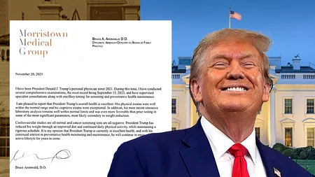 Donald Trump și-a publicat raportul medical în ziua în care Joe Biden a împlinit 81 de ani / Ce conține documentul