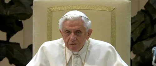 Primul discurs al Papei Benedict al XVI-lea după anunțul demisiei 