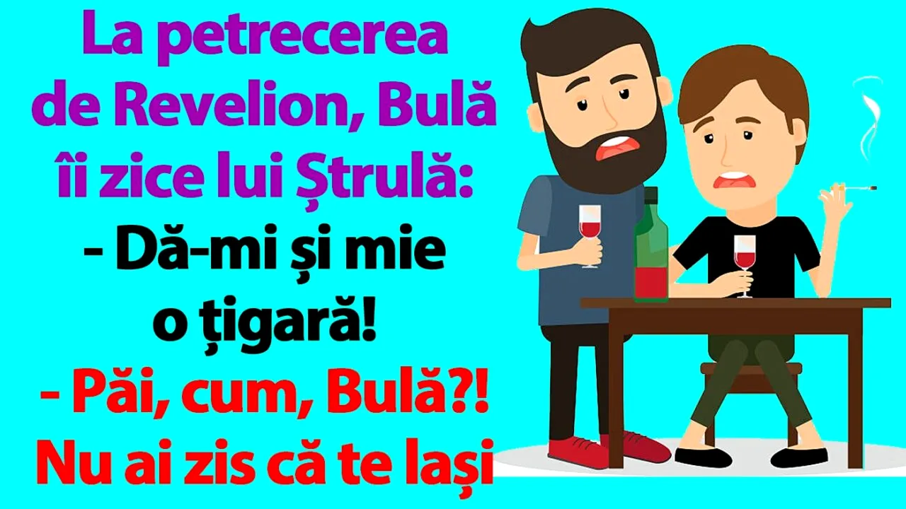 BANC | Bulă, Ștrulă și petrecerea de Revelion