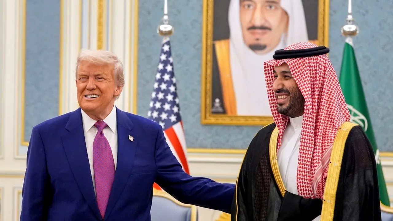 Donald Trump îl primește la Casa Albă pe controversatul lider al Arabiei Saudite. Cristiano Ronaldo, Elon Musk și Tiger Woods sunt invitați la cină