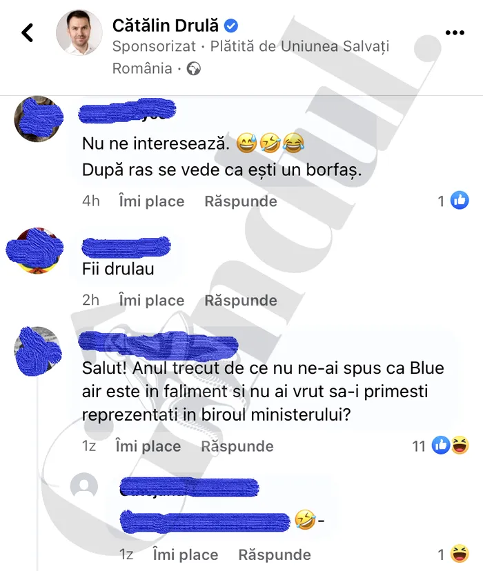 Catalin Drula Facebook