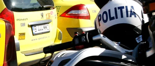 Un polițist pe motocicletă a fost rănit într-un accident rutier produs în Capitală