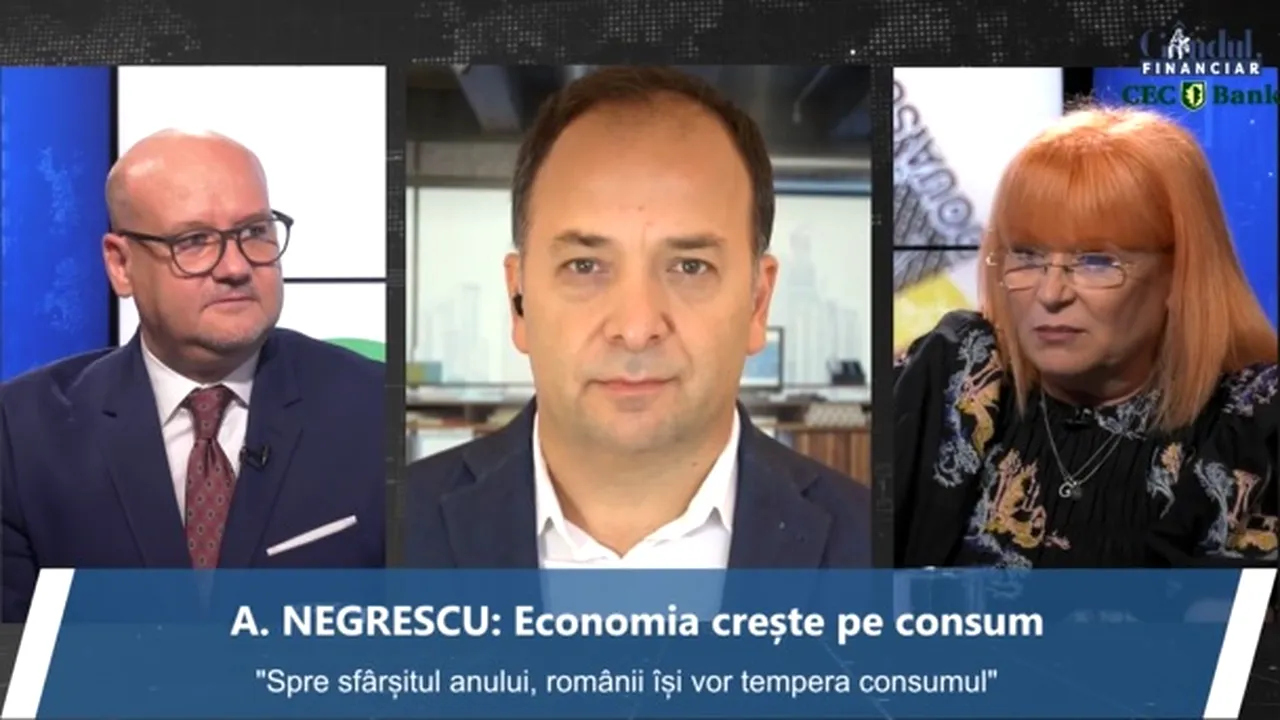 VIDEO | GÂNDUL FINANCIAR: Adrian Negrescu: Din ce în ce mai mulți români iau credite de foame, pentru plata facturilor. Sfatul analistului pentru a trece de „furtuna” economică