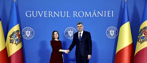 Maia Sandu, întrevedere cu Marcel Ciolacu: Sprijinul necondiționat al României ne ajută să avansăm cu pași hotărâți pe calea aderării la UE