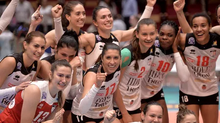 ULUITOR! CSM Volei Alba Blaj s-a calificat în finala Ligii Campionilor la volei feminin. Româncele joacă duminică pentru trofeul cu VakifBank Istanbul, echipa cu un buget de 12 milioane de euro