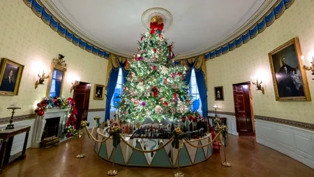 VIDEO | Jill Biden a împodobit bradul la Casa Albă / Care este tema Crăciunului de anul acesta