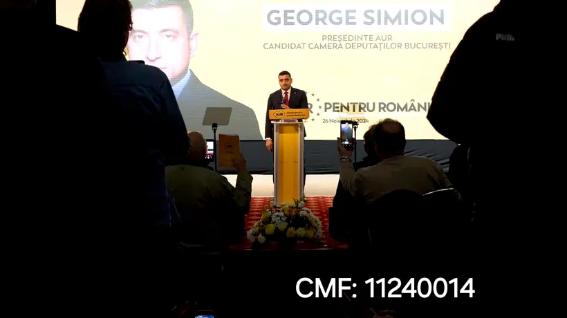 George Simion: Pe 1 decembrie votați pentru o Românie suverană!