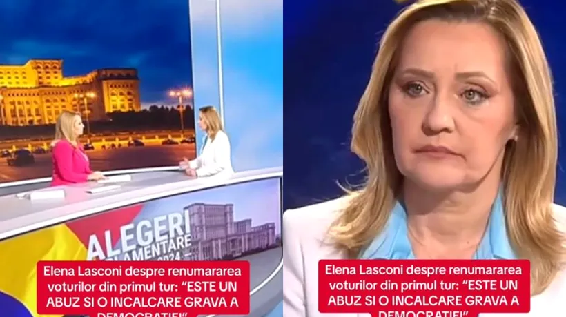 Elena Lasconi susține despre renumărarea voturilor că ar fi „o încălcare gravă a democrației”