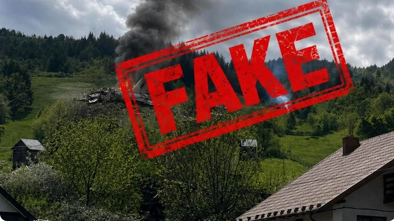 Autorităţile din Neamț demontează un fake news din județ: Imaginile cu coloane de fum şi flăcări, care circulă în mediul online, nu sunt adevărate