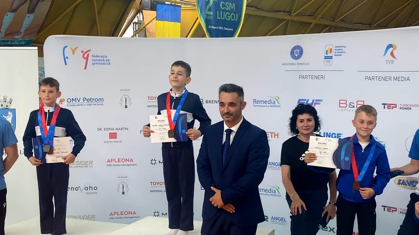 A câștigat șase MEDALII la Campionatul Național! Idolul său e fiul marelui Marius Urzică