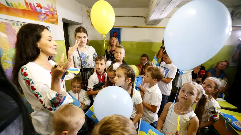LIVE-UPDATE | Război în Ucraina, ziua 191: Creion, cretă și truse de prim ajutor - copiii ucraineni se întorc la școală în plin război. Unele clase sunt amenajate în adăposturi anti-bombe