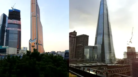 În vârful Europei. Rușii inagurează cei mai înalți zgârie-nori din Europa. FOTO