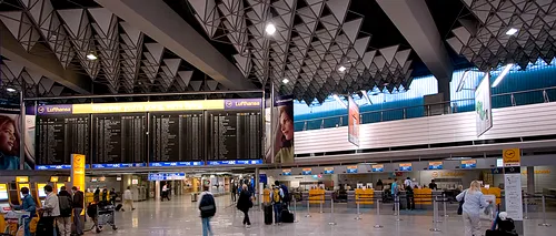 Un terminal al aeroportului din Frankfurt, evacuat în urma unei alerte de securitate