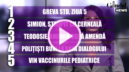 GÂNDUL NEWS. George Simion, atacat cu cerneală în timpul mitingului de la Iași