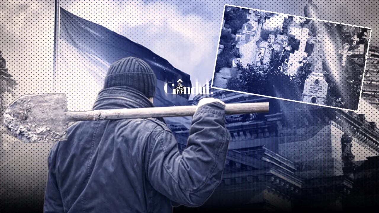 Doi români au devastat un cimitir în Germania. Peste 150 de morminte au fost profanate. Ce i-a împins la un asemenea gest