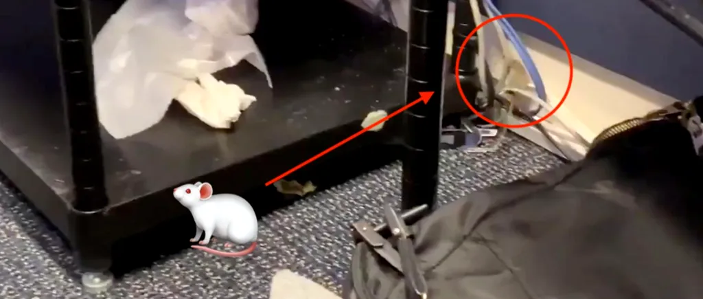 Șoarece la Casa Albă. Micul rozător a căzut din tavan în camera plină cu jurnaliști | FOTO, VIDEO
