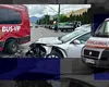 Un microbuz cu 15 copii a fost implicat într-un ACCIDENT rutier în Brașov. 13 persoane au fost transportate la spital