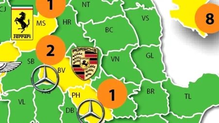 CALENDARUL LUXULUI la români. Câte mașini premium  au fost înmatriculate în primele două luni ale acestui an. TOPUL achizițiilor în 2013 
